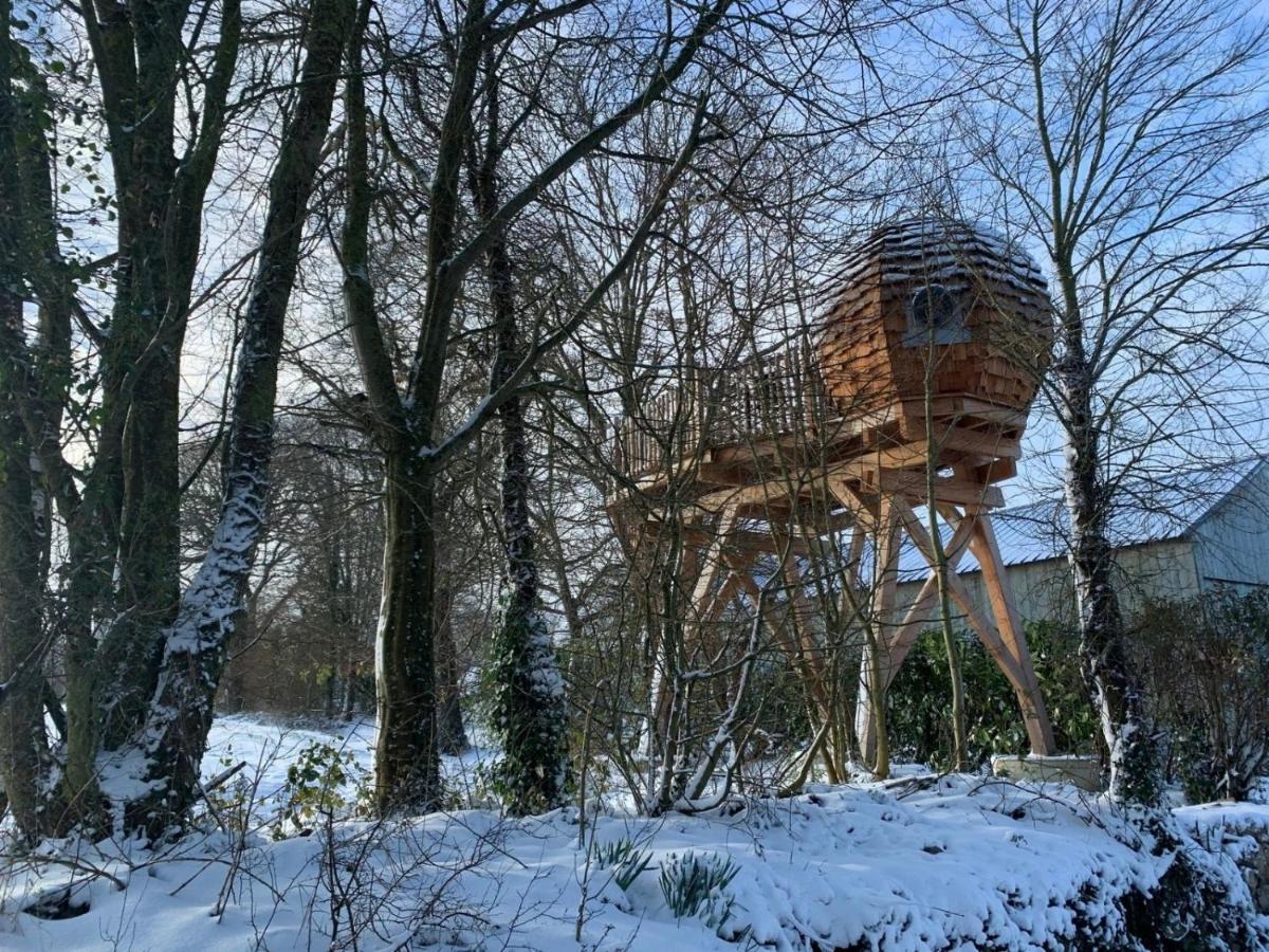 La Ville Es Renais - Ferme Et Maison D'Hotes Insolite Erquy Dış mekan fotoğraf