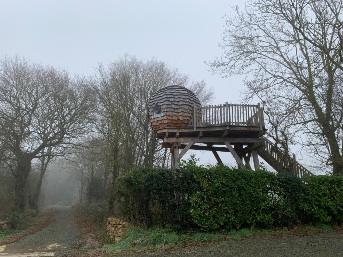 La Ville Es Renais - Ferme Et Maison D'Hotes Insolite Erquy Dış mekan fotoğraf