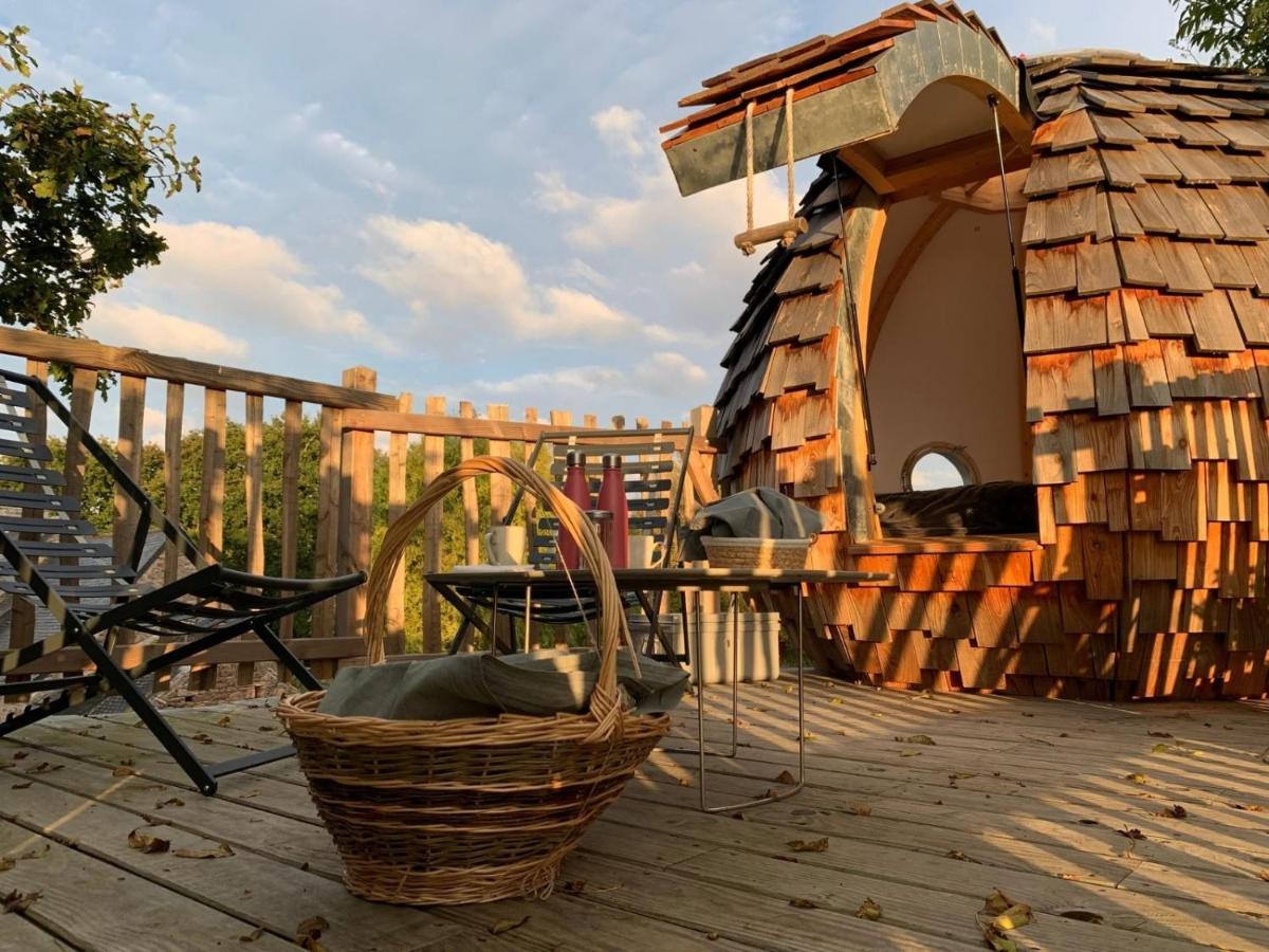 La Ville Es Renais - Ferme Et Maison D'Hotes Insolite Erquy Dış mekan fotoğraf