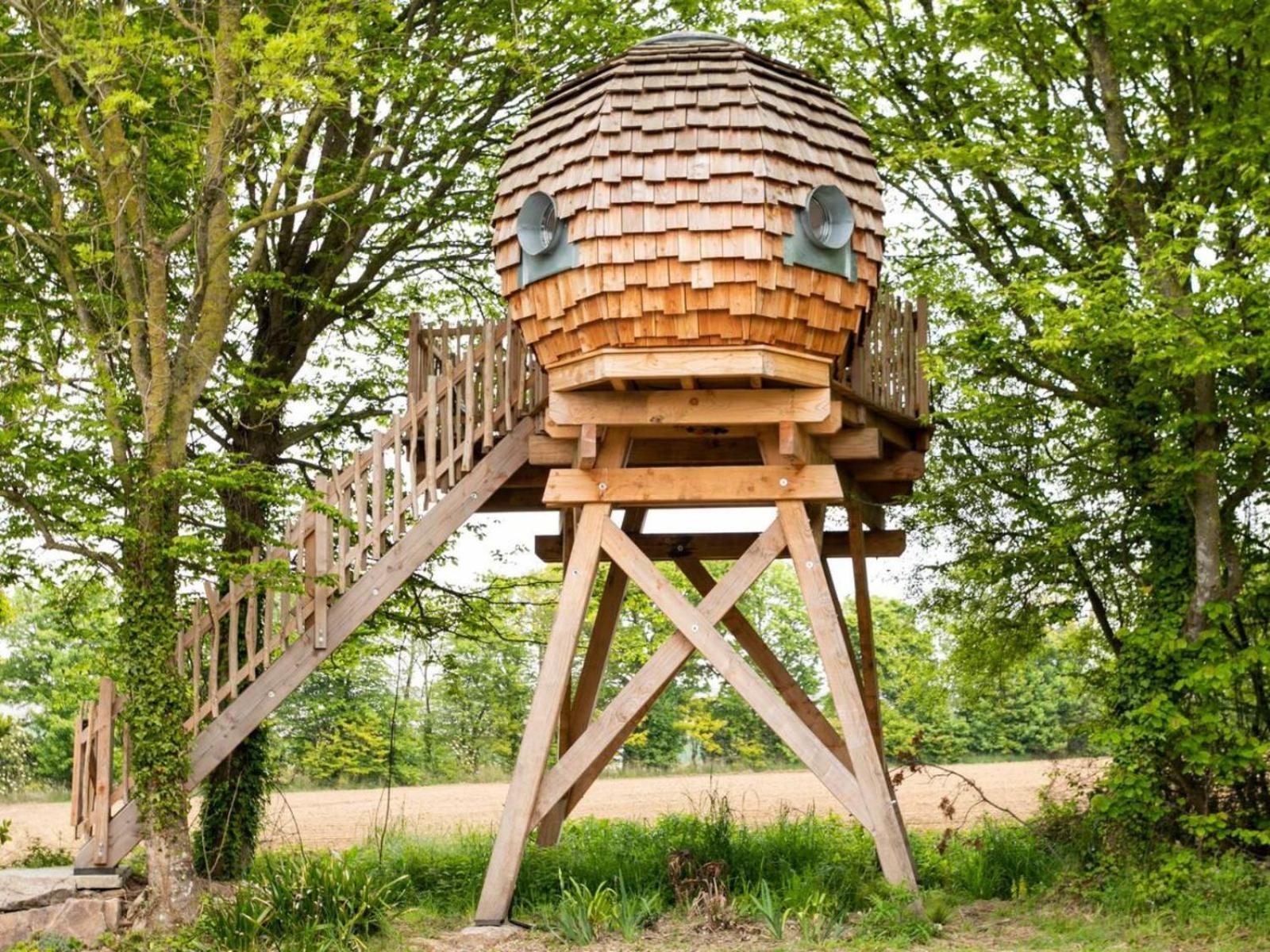 La Ville Es Renais - Ferme Et Maison D'Hotes Insolite Erquy Dış mekan fotoğraf
