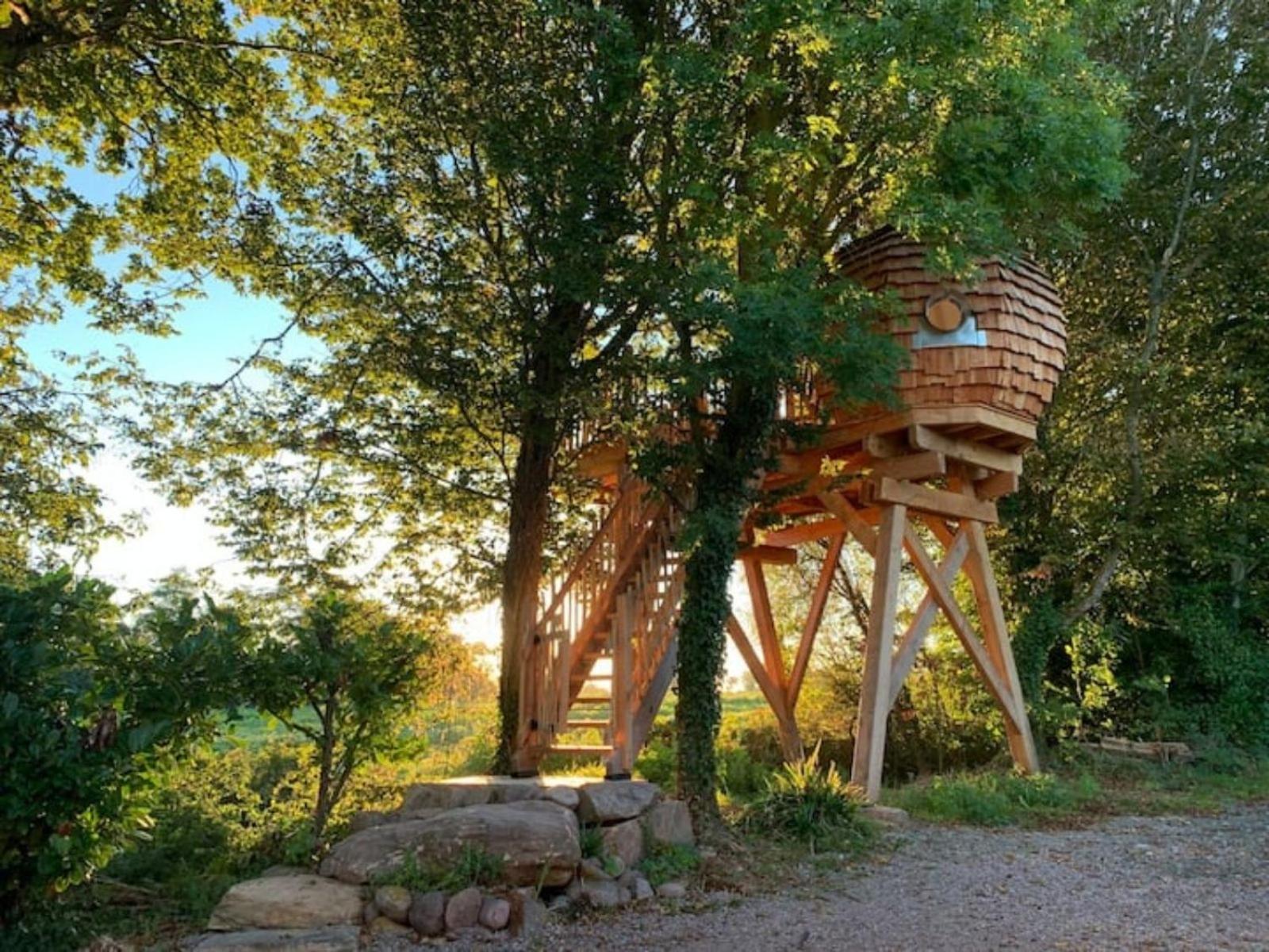 La Ville Es Renais - Ferme Et Maison D'Hotes Insolite Erquy Dış mekan fotoğraf