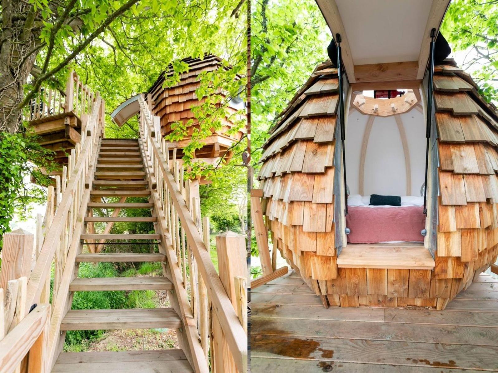 La Ville Es Renais - Ferme Et Maison D'Hotes Insolite Erquy Dış mekan fotoğraf