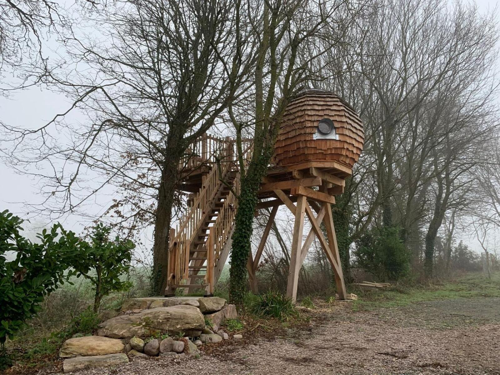 La Ville Es Renais - Ferme Et Maison D'Hotes Insolite Erquy Dış mekan fotoğraf